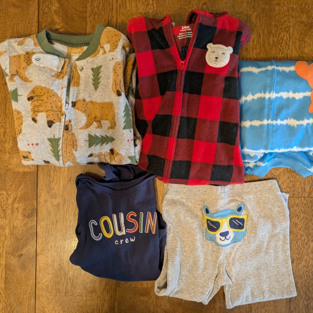 Bundle Of 5 Carter's Baby Outfits, 24mo